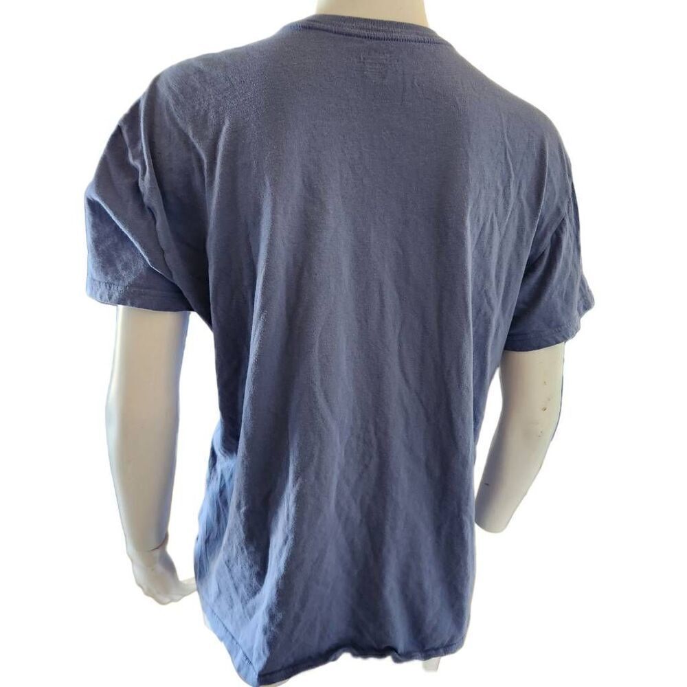 Polo Ralph Lauren v-neck slim fit x-large 100% cotton navy blue T-shirt - Picture 2 of 4